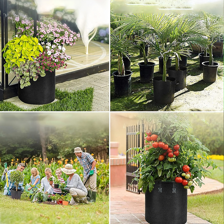 Worek Torba Doniczka z Wikliny do Sadzenia Uprawy Warzyw Kwiatów 11,5 L (10)