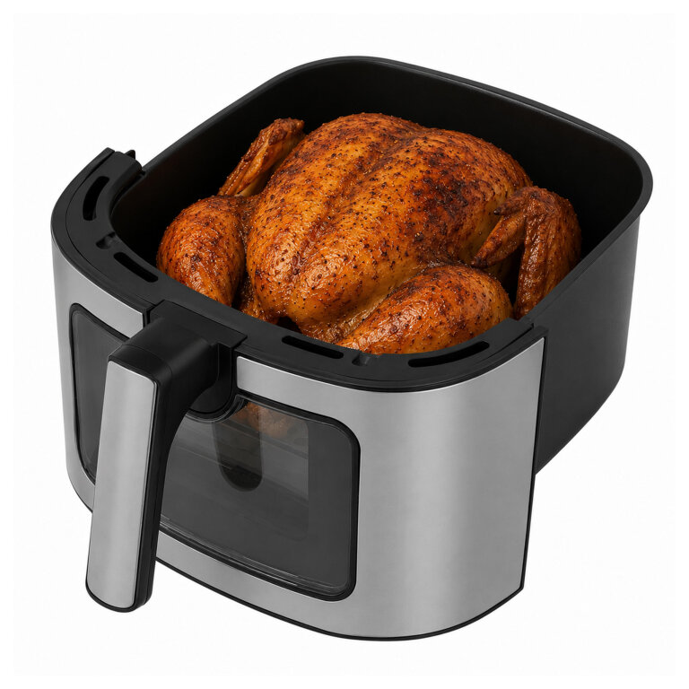 30x Frytkownica Beztłuszczowa Air Fryer 6L Frytownica 1500W 12 Programów Mocna (5)