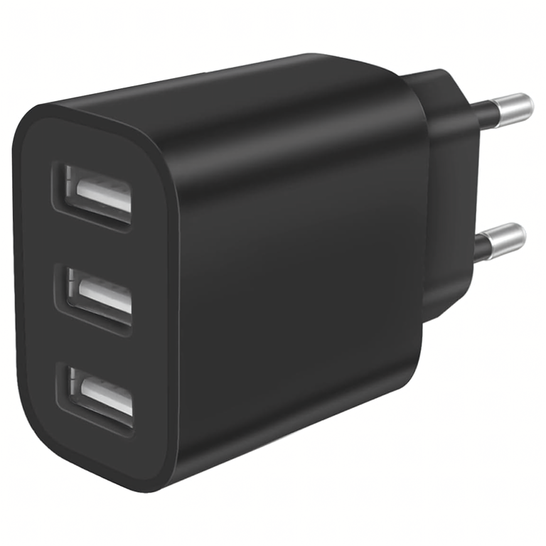 Mocna Kostka Ładowarka Sieciowa 3 x Usb Uniwerslana USB 3 Porty 5V 3.4A  (3)