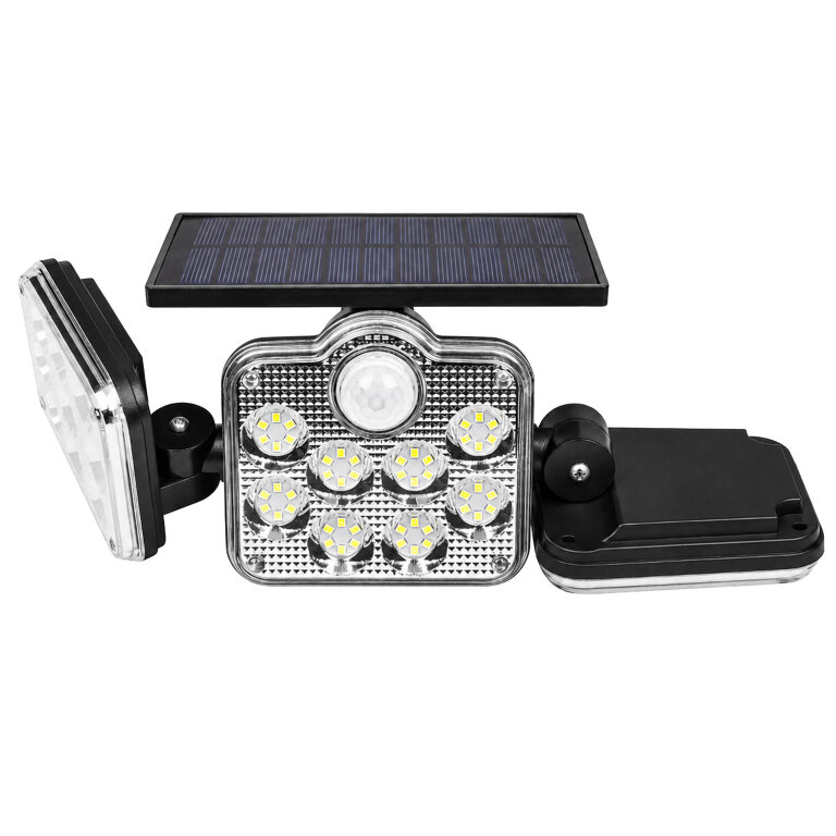 Lampa Solarna Ogrodowa 138 Led Zewnętrzna z Czujnikiem Ruchu Zmierzchu Pilot (5)