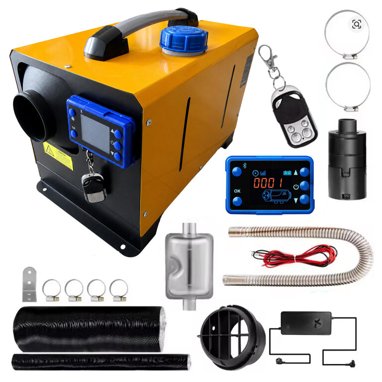 30 x Nagrzewnica Spalinowa Dmuchawa Olejowa Ogrzewanie WEBASTO 8Kw 12/24V bluetooth (2)