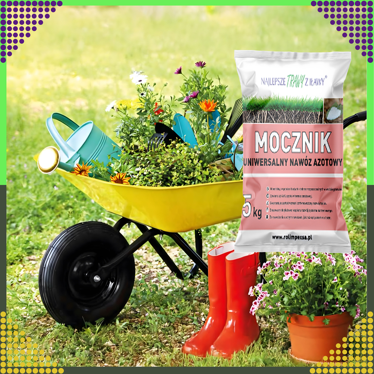 Premium Mocznik Nawóz Ekologiczny 5kg Uniwersalny Azotowy do Ogrodu Trawy  (5)