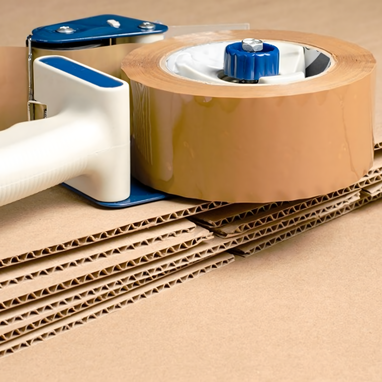 Taśma Pakowa Klejąca Super Jakość Mocna Wytrzymała Brązowa 48x100y 90m  (8)