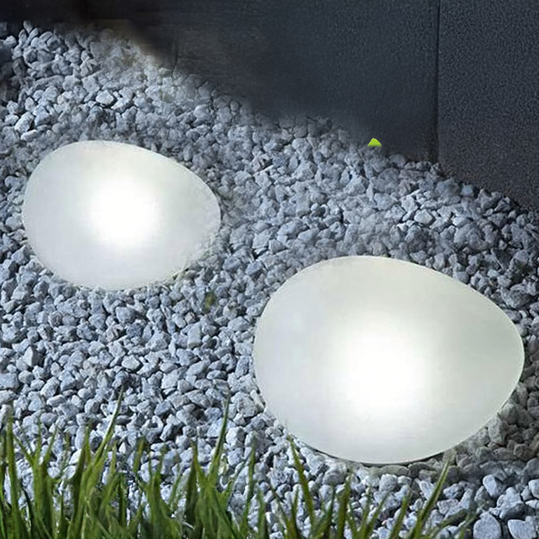 Lampa Solarna LED Kamień Ogrodowa na Taras Zewnętrzna 14cm Elegancka (5)