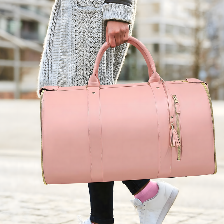 Składana Torba Podróżna Elegancka Biznesowa na Garnitur Sukienke 2w1 55L (9)