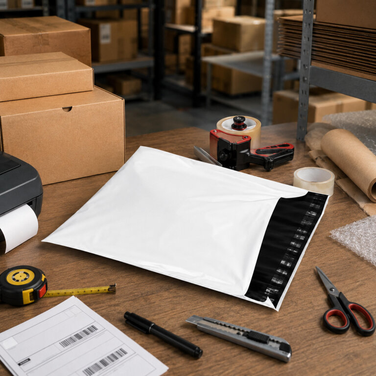 10x Foliopaki Kurierskie Koperty Białe 600x800mm 50 szt Foliopak Kurierski (15)