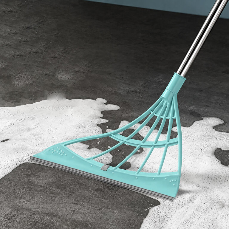 Magiczna Szczotka Zmiotka Gumowa Silikonowa ze Ściągaczką Magicbroom 84 cm (7)