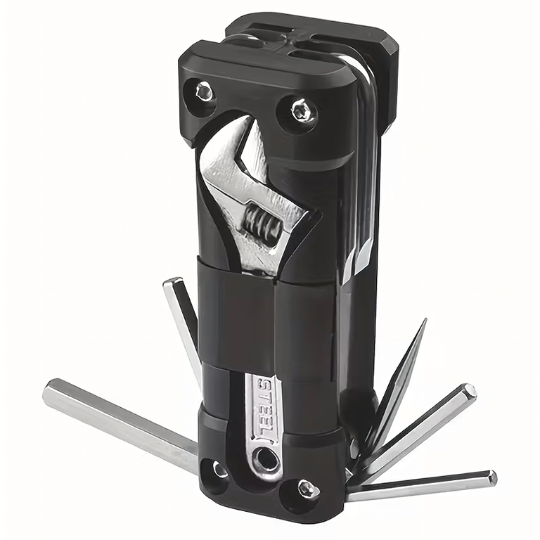 Multitool Rowerowy Klucze do Naprawy Wielofunkcyjny Zestaw Narzędzi 13w1 (2)