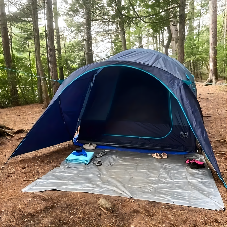 Plandeka Płachta Ochronna UV 4x5m 60g Okryciowa Mocna Uniwersalna (13)