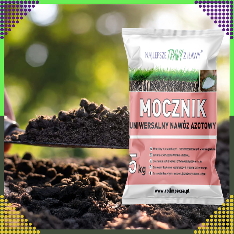 Premium Mocznik Nawóz Ekologiczny 5kg Uniwersalny Azotowy do Ogrodu Trawy  (6)