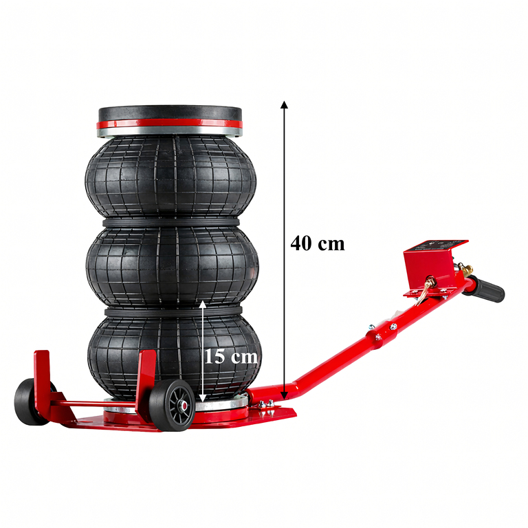 54 x Podnośnik Pneumatyczny Lewarek Samochodowy 15-40cm Bałwanek Poduszka 3,5T  (13)
