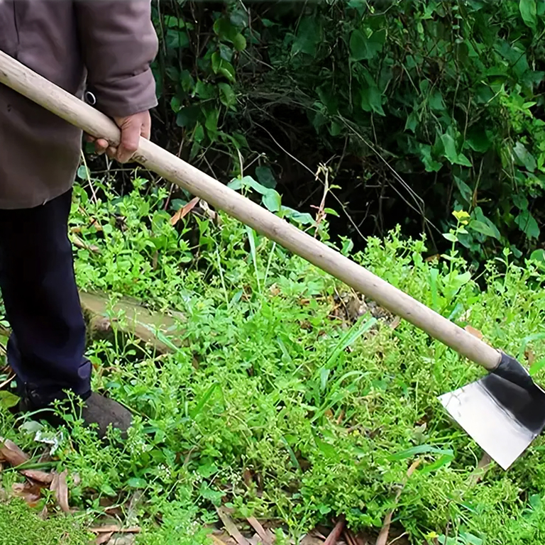 Motyka Haczka Ogrodowa Kopaczka do Roślin Chwastów Pielenia Plewienia 18cm (16)