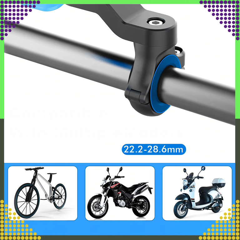 Uchwyt Rowerowy na Telefon Rower Motor do Nawigacji Uniwersalny Mtb (9)
