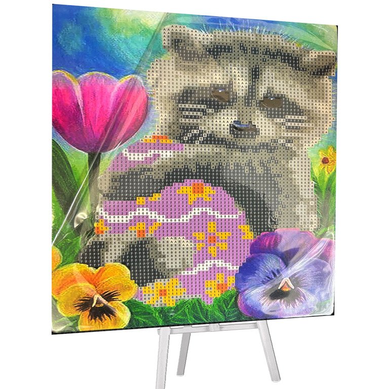 DIAMOND PAINTING HAFT DIAMENTOWY MOZAIKA ZESTAW SZTALUGA 21x25cm DLA DZIECI (2)