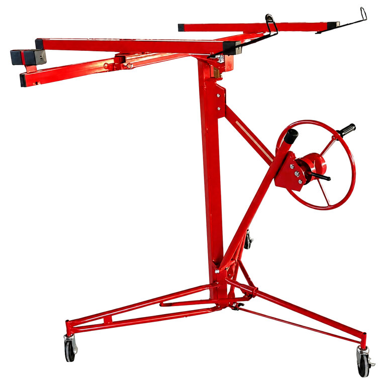 Podnośnik do Płyt Gipsowych GK OSB Karton Gips Regipsów Stojak 3,5m 68kg (4)