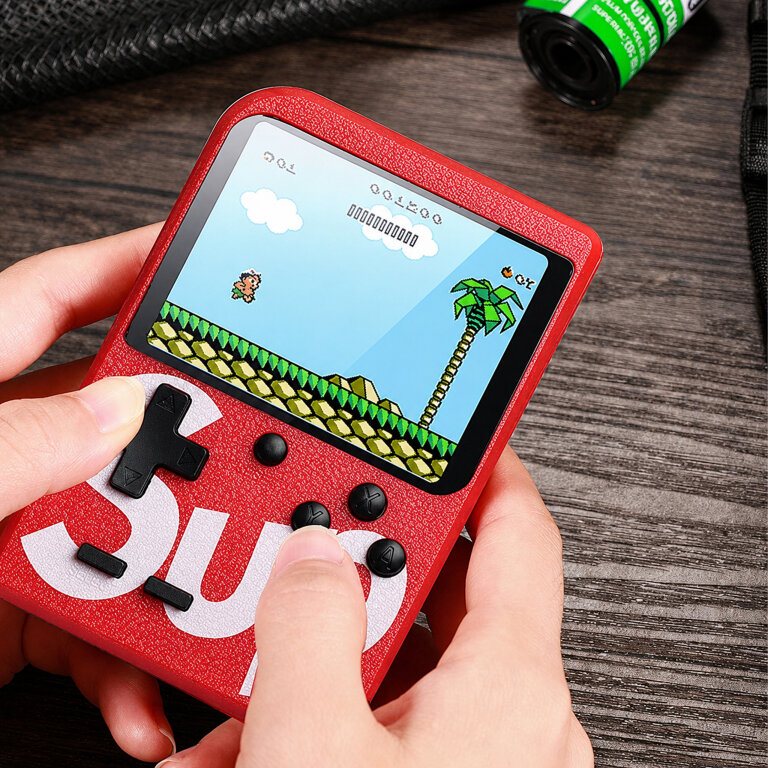 Przenośna Mini Konsola Gameboy Retro Pegasus Game Mario Contra 400 Gier (11)