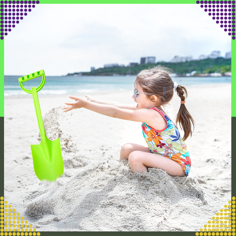 Łopatka Łopata Szpadel do Piasku na Plażę Piaskownice Mocna duża 51 cm (14)