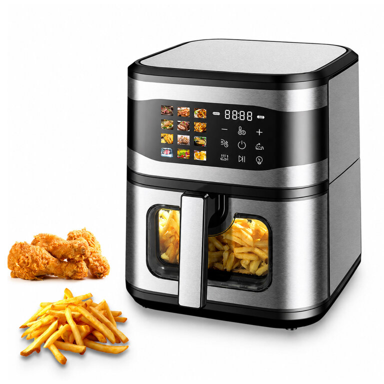 Frytkownica Beztłuszczowa Air Fryer 8L Frytownica 1700W 12 Programów Mocna (1)