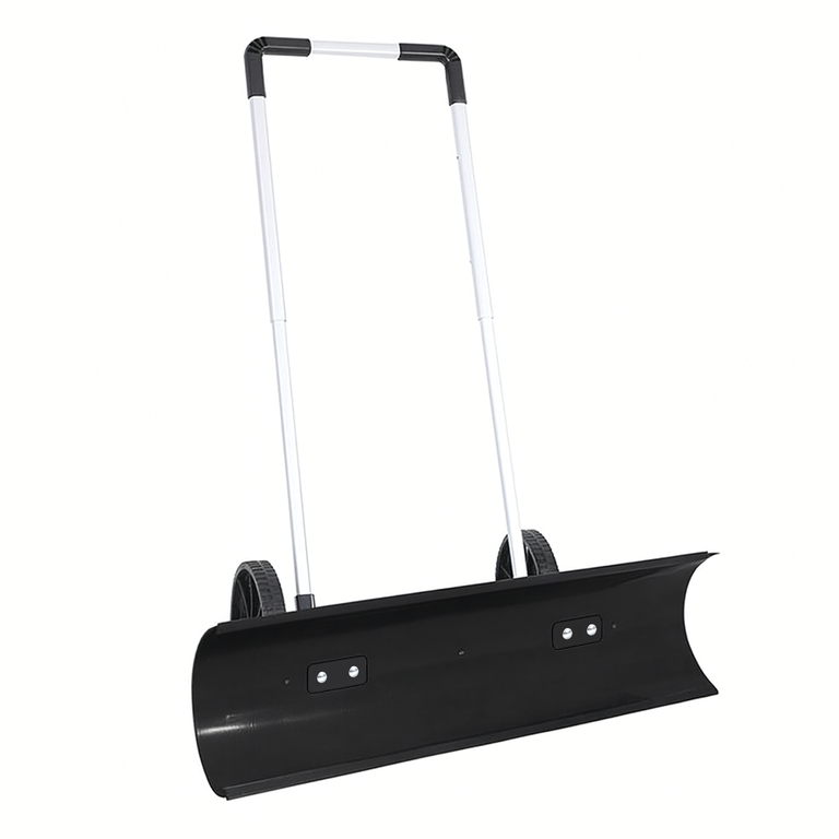 Pług Łopata Do Śniegu Odśnieżarka Zgarniacz Odśnieżacz Na Kołach 95cm  (2)