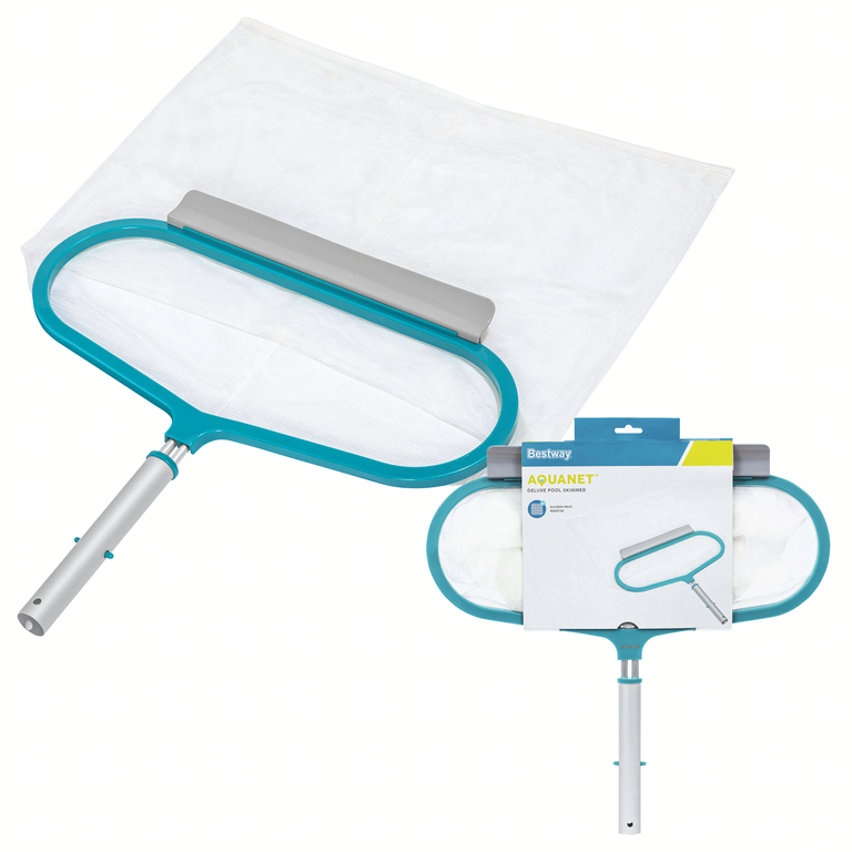 Bestway 58661 AquaNet Deluxe Siatka Zbierak Basenowy do Liści 50x48x2,8 cm