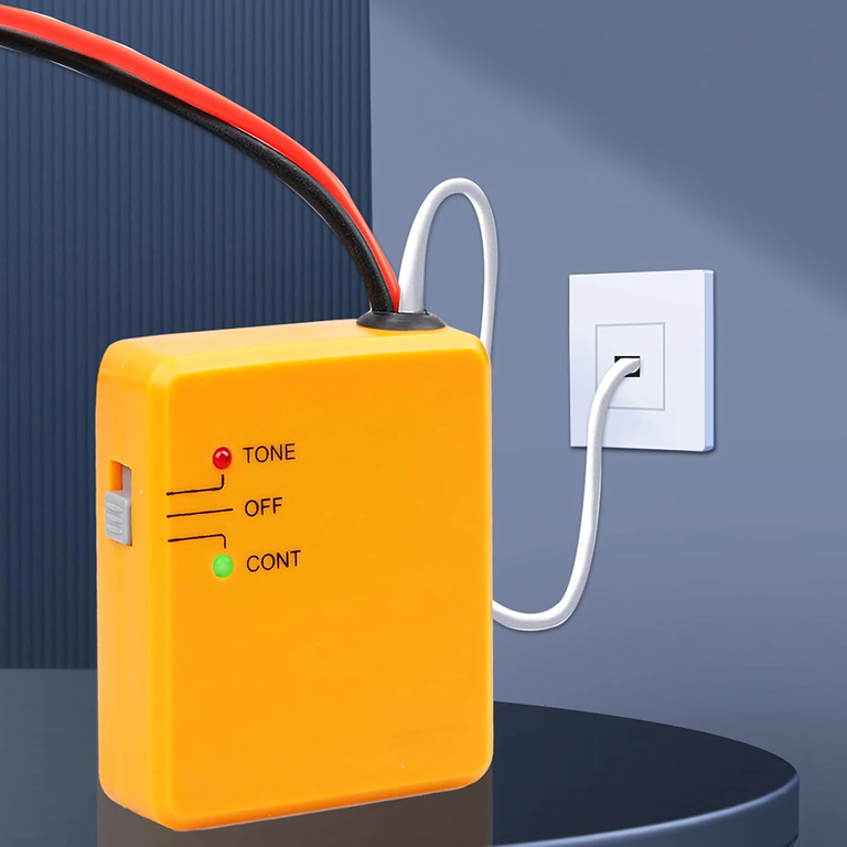 Wykrywacz Lokalizator Kabli Tester Sonda do Szukania Przewodów Rj11 Etui  (13)