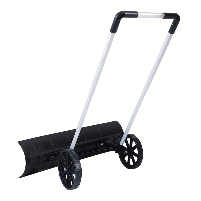 Pług Łopata Do Śniegu Odśnieżarka Zgarniacz Odśnieżacz Na Kołach 95cm  (3)