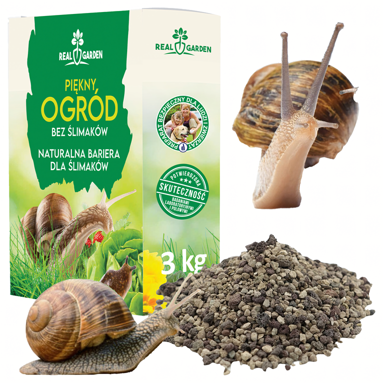 Środek Preparat Odstraszacz na Ślimaki Przeciwko Ślimakom 3 kg (1)
