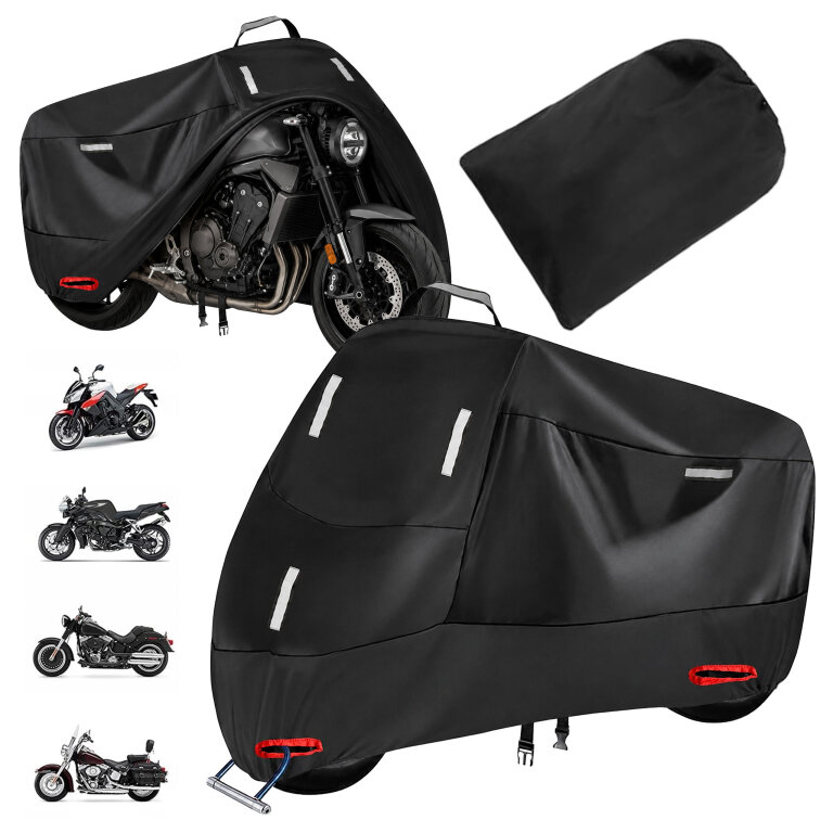 Pokrowiec XXXL na Skuter Motocykl Motor Wodoodporny Uniwersalny 265x105x125