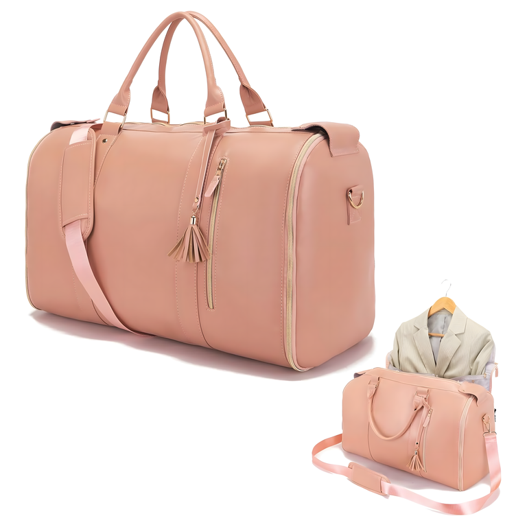 Składana Torba Podróżna Elegancka Biznesowa na Garnitur Sukienke 2w1 55L (1)