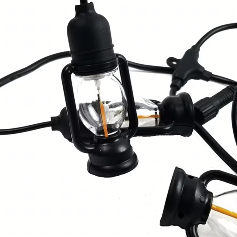 Girlanda Swietlna Lampki Dekoracyjne Led 10 szt Latarenki Ogrodowe 10cm 5m (4)