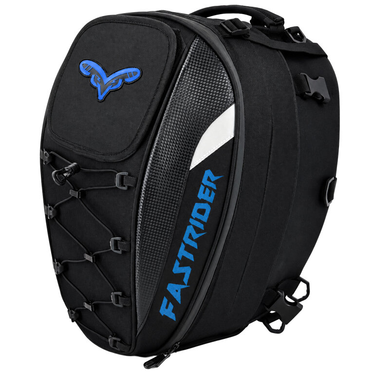 Plecak Motocyklowy Torba na Kask Siedzenie Wodoodporny Pokrowiec Sakwa 45L (3)