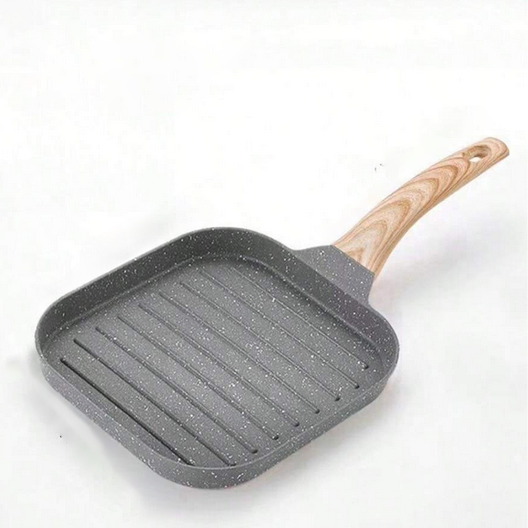 Patelnia Grillowa Turystyczna Biwakowa do Smażenia Grillowania Indukcja Gaz (4)