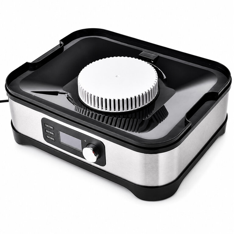 56x Suszarka Spożywcza do Grzybów Warzyw Owoców Pojemna Timer 5 Półek LCD (4)