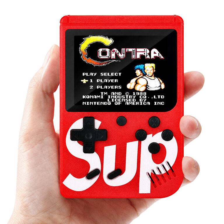 Przenośna Mini Konsola Gameboy Retro Pegasus Game Mario Contra 400 Gier (5)