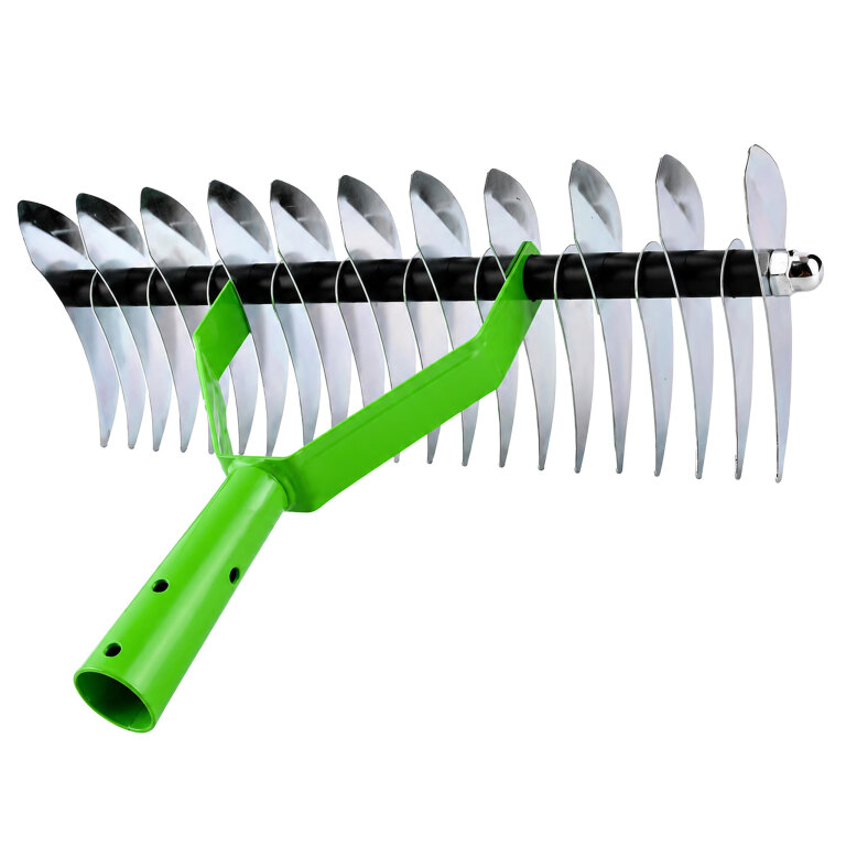 Aerator Wertykulator Ręczny Grabie Wahadłowe do Trawy Ziemi Stalowe 130cm (3)