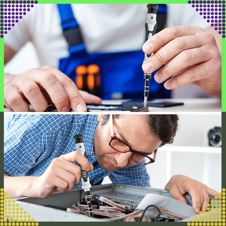 Zestaw Śrubokrętów Precyzyjnych Wkrętaki Torx Śrubokręty Precyzyjne 118w1 (14)
