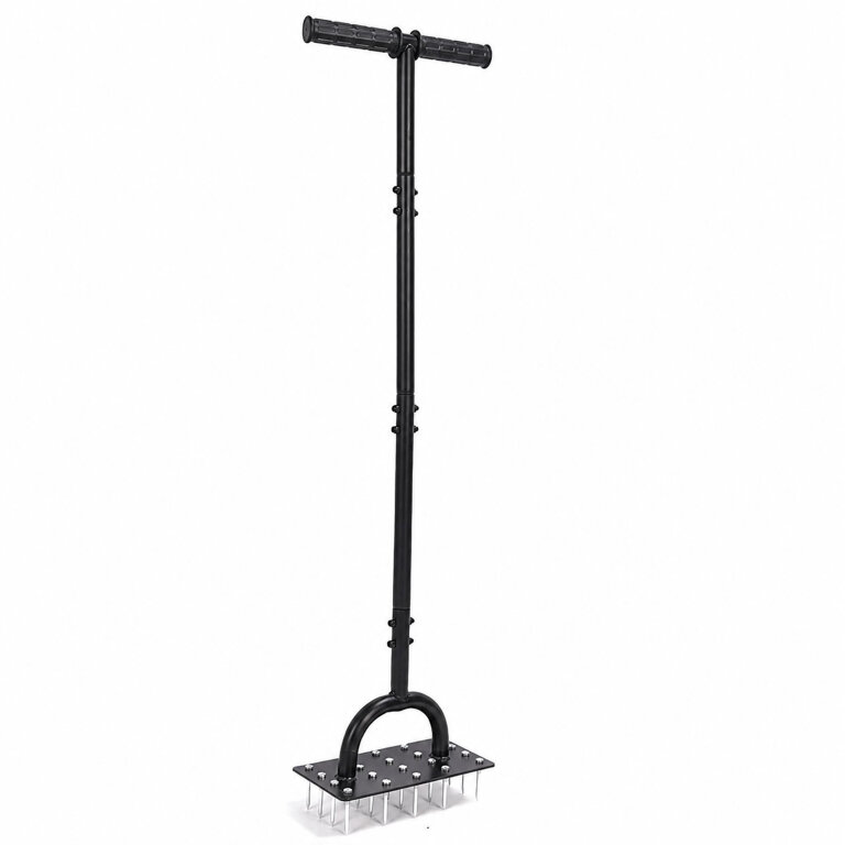 Aerator Areator Wertykulator Ręczny z 20 Kolcami do Trawnika Napowietrzania (4)
