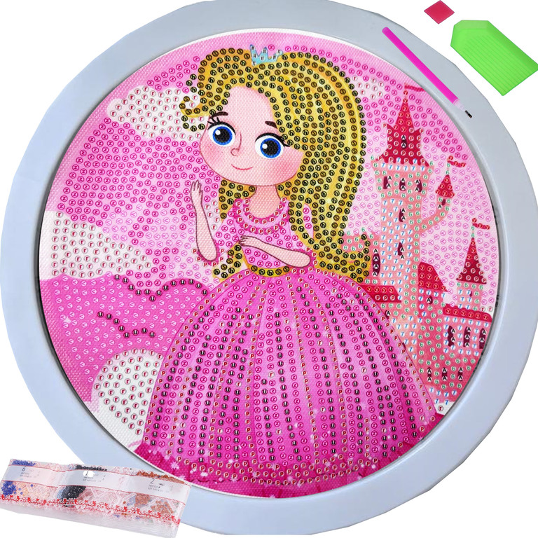 HAFT DIAMENTOWY 20x20 DIAMOND PAINTING MOZAIKA DIAMENTOWA OBRAZ Z RAMKĄ  (1)