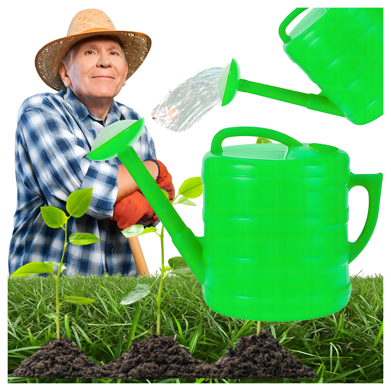 Konewka Ogrodowa 10L Owalna Plastikowa do Podlewania z Sitkiem Podlewaczka