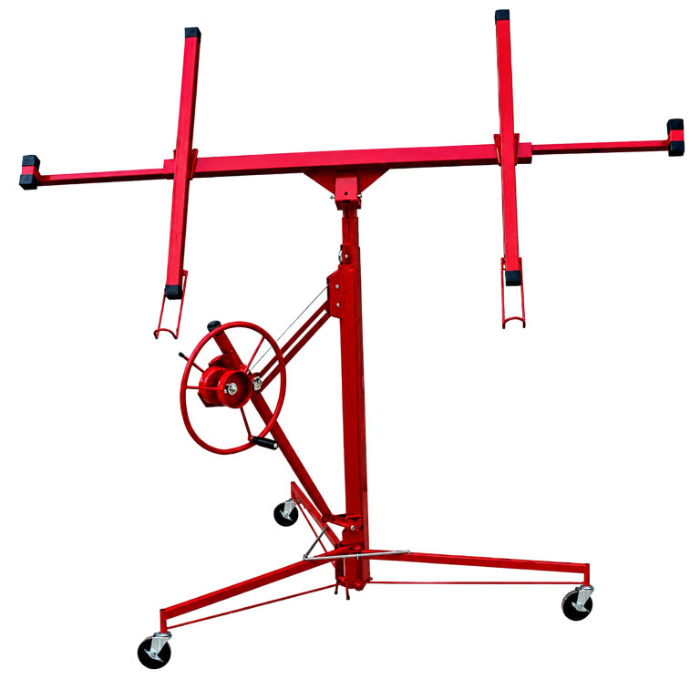 Podnośnik do Płyt Gipsowych GK OSB Karton Gips Regipsów Stojak 3,5m 68kg (3)