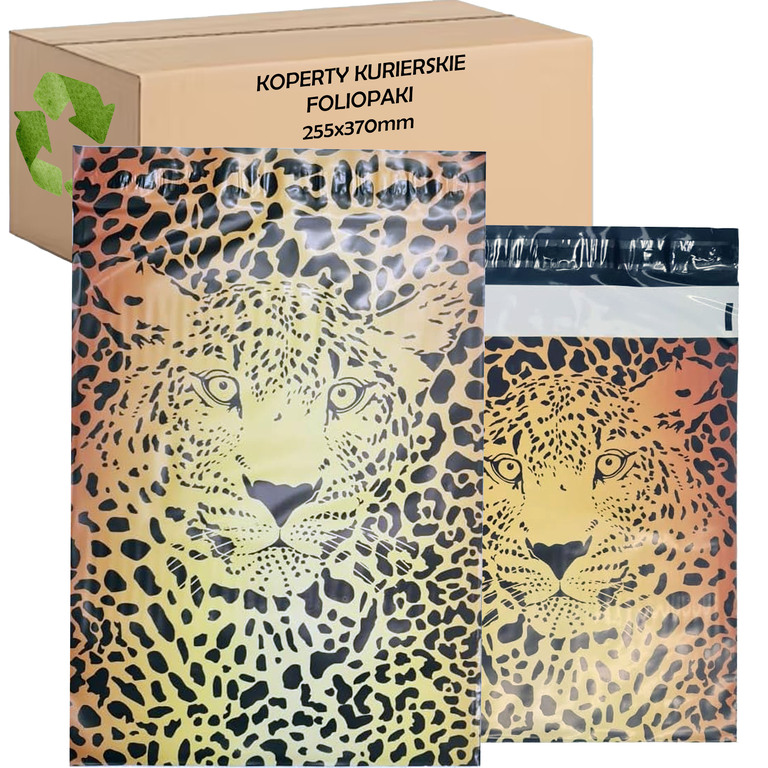 FOLIOPAKI KURIERSKIE MOCNE KOPERTY FOLIOWE 255x370 GEPARD 50szt (1)