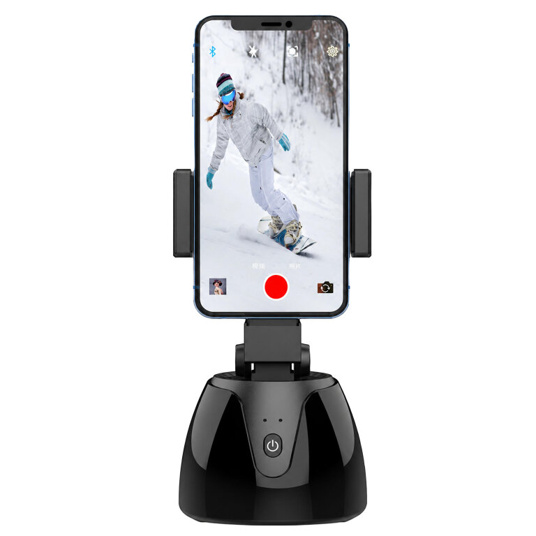 Inteligenty Uchwyt Stojak na Telefon do Selfie Obrotowy Śledzący Ruch  (2)