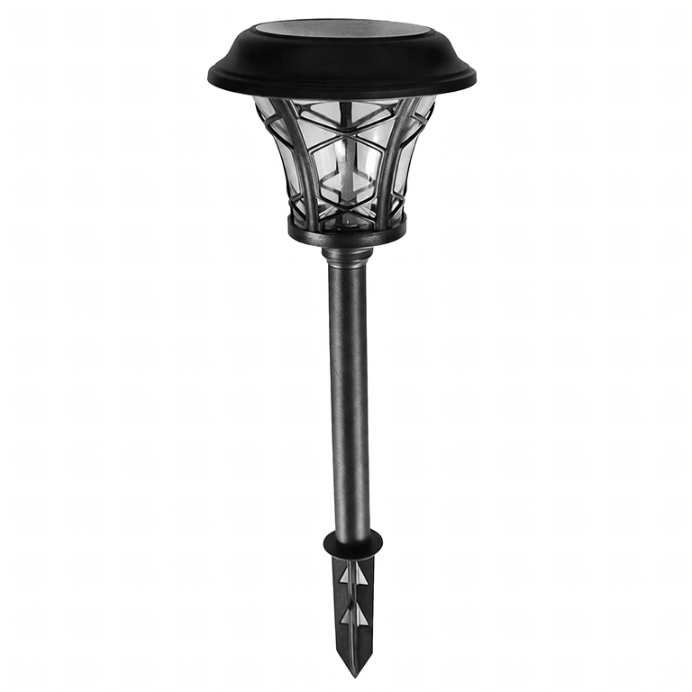 Zestaw Lamp Lampy Ogrodowe Solarne Wbijane Wodoodporne 40cm Zewnętrzne 8szt. (2)