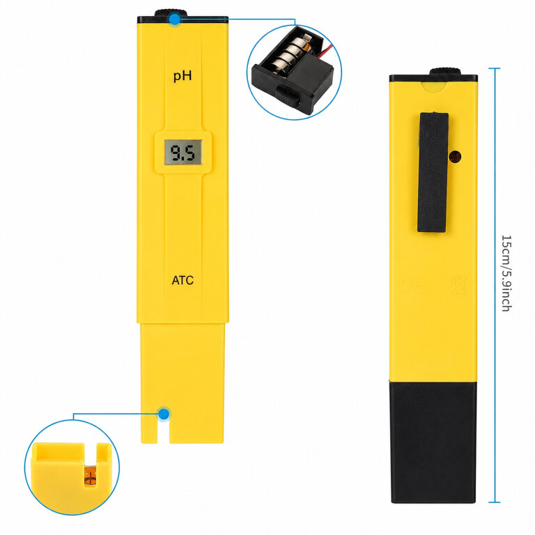 Tester Miernik Ph Wody Cyfrowy Elektroniczny do Akwariów Basenów Upraw  (8)