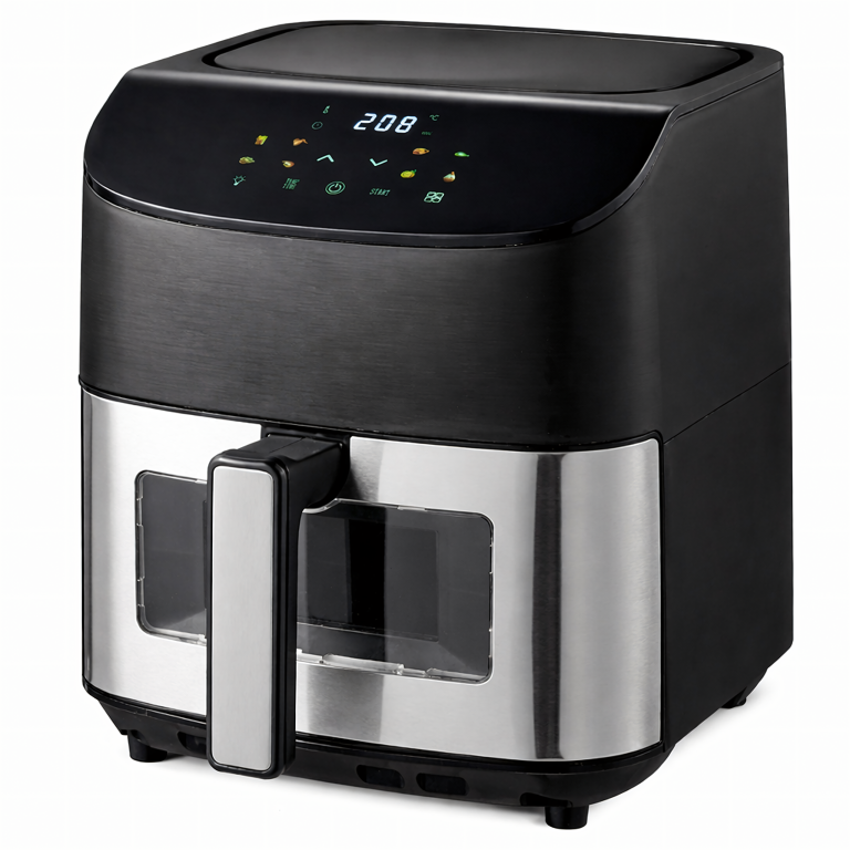 Frytkownica Beztłuszczowa Air Fryer 6L Frytownica 1500W 8 Programów Mocna (5)