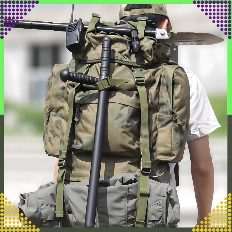 Plecak Taktyczny Wojskowy Militarny Turystyczny Survivalowy Górski Duży 65L (9)