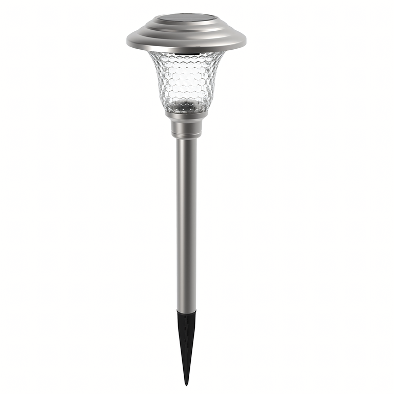 Zestaw Lamp Lampa Ogrodoa Solarna Wbijana Wodoodporne 42cm Zewnętrzna 6szt. (2)