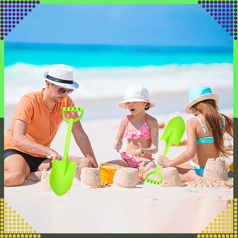 Łopatka Łopata Szpadel do Piasku na Plażę Piaskownice Mocna duża 51 cm (5)