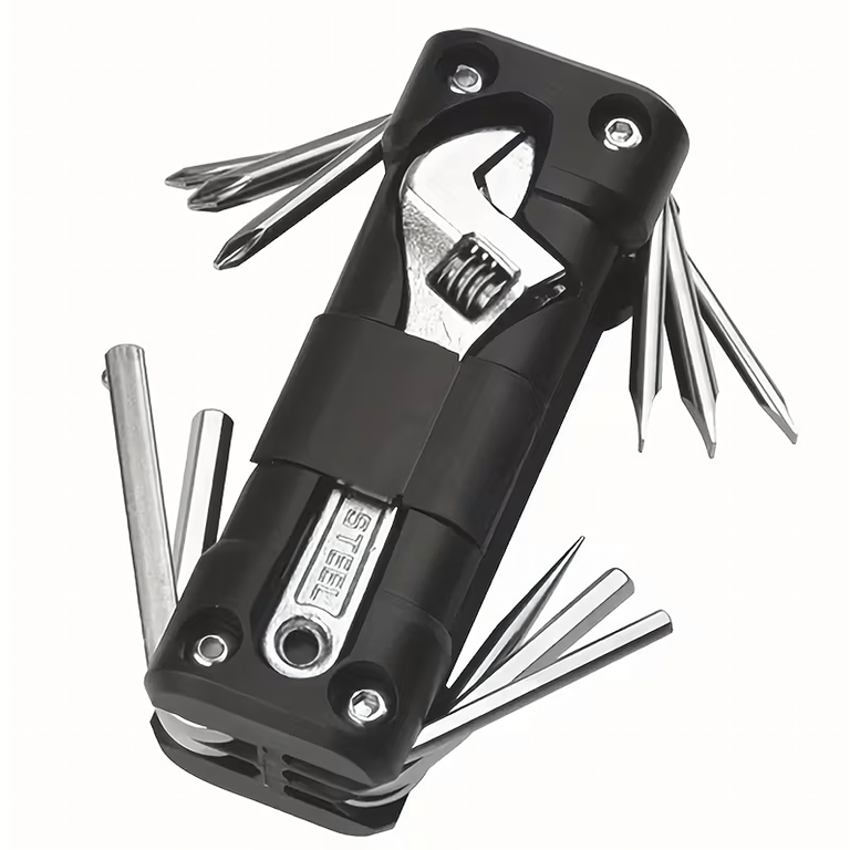 Multitool Rowerowy Klucze do Naprawy Wielofunkcyjny Zestaw Narzędzi 13w1 (3)