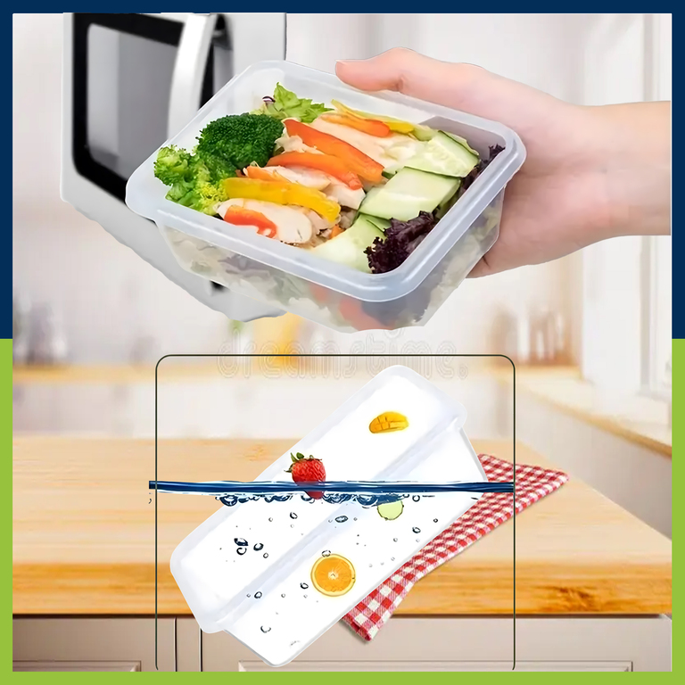144 x zestaw 12szt. LUNCHBOX ŚNIADANIÓWKA PUDEŁKA NA ŻYWNOŚĆ PLASTIKOWE POJEMNIKI ZESTAW (11)